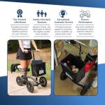 KneeRover Deluxe Universal Knee Scooter Basket