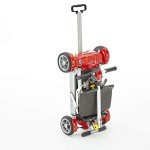 Lightweight 4-Wheel Folding Electric Mobility Scooter