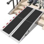 Foldable Aluminum Wheelchair Ramp for Easy Access