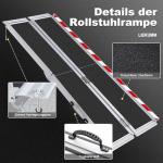 Foldable Aluminum Wheelchair Ramp for Easy Access