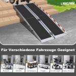 Foldable Aluminum Wheelchair Ramp for Easy Access
