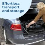 Lightweight Folding Mobility Wheelchair for Travel