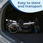 Days Deluxe Lightweight Folding 4-Wheel Rollator