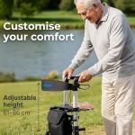 Days Deluxe Lightweight Folding 4-Wheel Rollator