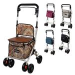 Mobiclinic® Foldable Walker Trolley with Seat