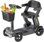 Compact Folding Mobility Scooter with 25-Mile Range