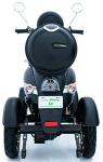 Black Electric 4-Wheel Mobility Scooter with Accessories
