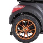 Electric Four-Wheel Mobility Scooter with Accessories