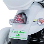 Three-Wheel Electric Mobility Scooter with LED Light