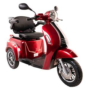 3-Wheel Mobility Scooter with Removable Battery & Extras