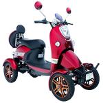 Green Power 4-Wheel Red Mobility Scooter Package