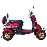 Green Power 4-Wheel Red Mobility Scooter Package