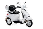 Veleco Cristal White 3-Wheel Mobility Scooter