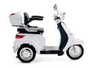Veleco Cristal White 3-Wheel Mobility Scooter