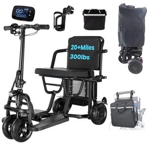 Lightweight 20-Mile Autopilot 4-Wheel Mobility Scooter