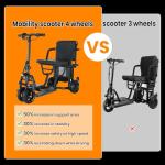 Lightweight 20-Mile Autopilot 4-Wheel Mobility Scooter