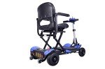 EasyLife Remote Folding Mobility Scooter - Lightweight Blue