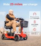 PAISEEC S1-SE All Terrain 4-Wheel Mobility Scooter