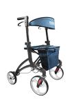 KMINA PRO Tall Folding Rollator with Seat