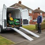 Heavy Duty Folding Vehicle Loading Ramp 200kg