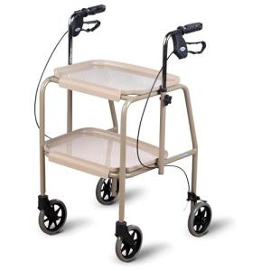 Homecraft Walker Trolley with Wheels and Trays