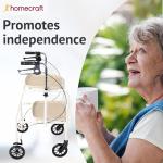 Homecraft Walker Trolley with Wheels and Trays