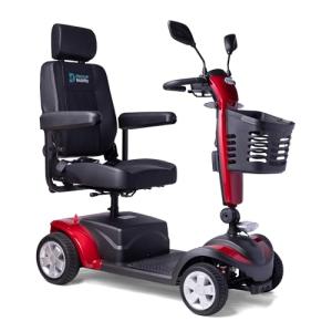 Atlas Road Legal Mobility Scooter Class 3 - Red