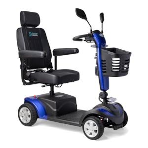 Atlas 6 MPH Road Legal Mobility Scooter - Blue