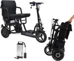 Lightweight Folding 3-Wheel Electric Scooter with Dual Motors