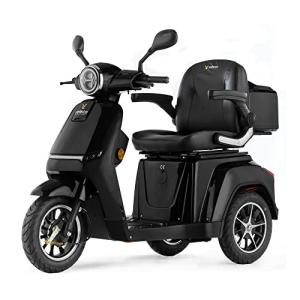 VELECO TURRIS 3-Wheel Mobility Scooter - Black