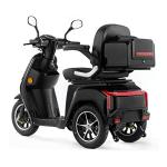 VELECO TURRIS 3-Wheel Mobility Scooter - Black