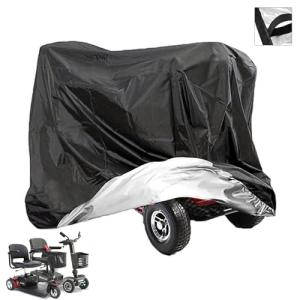 Heavy Duty Waterproof Mobility Scooter Cover with Bag