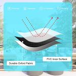 Heavy Duty Waterproof Mobility Scooter Cover with Bag