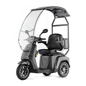 VELECO TURRIS 3-Wheel Mobility Scooter with Canopy