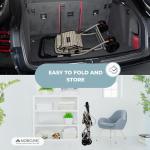 Mobiclinic® Foldable Shopping Trolley with Seat