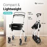 Helavo Lightweight Indoor Rollator for Easy Mobility