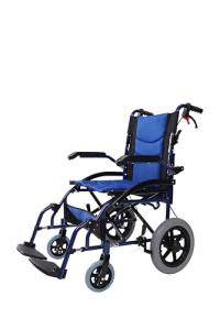 Lightweight Folding Aluminium Transit Wheelchair AMW1866