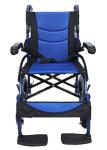 Lightweight Folding Aluminium Transit Wheelchair AMW1866