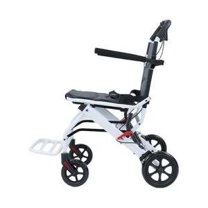 Lightweight Folding Wheelchair with 360° Handlebars
