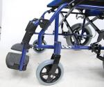 Lightweight Folding Aluminium Transit Wheelchair AMW1866