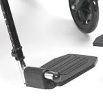 Drive Devilbiss Black Sport Folding Wheelchair, 24" Wheels