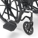 Drive Devilbiss Black Sport Folding Wheelchair, 24" Wheels