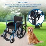 Mobiclinic® Folding Lightweight Self-Propelled Wheelchair
