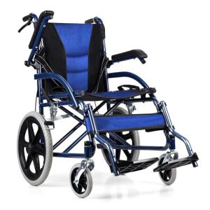 Lightweight Folding Wheelchair with Attendant Brake