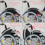 Esteem Eclipse Ultra Lightweight Folding Wheelchair