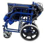 Lightweight Folding Wheelchair with Attendant Brake