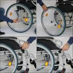 Esteem Eclipse Ultra Lightweight Folding Wheelchair