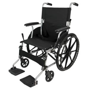 Lightweight Folding Aluminium Wheelchair with Mag Wheels