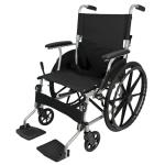 Lightweight Folding Aluminium Wheelchair with Mag Wheels