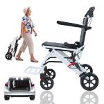 Washranp Ultra Lightweight Folding Wheelchair for Travel